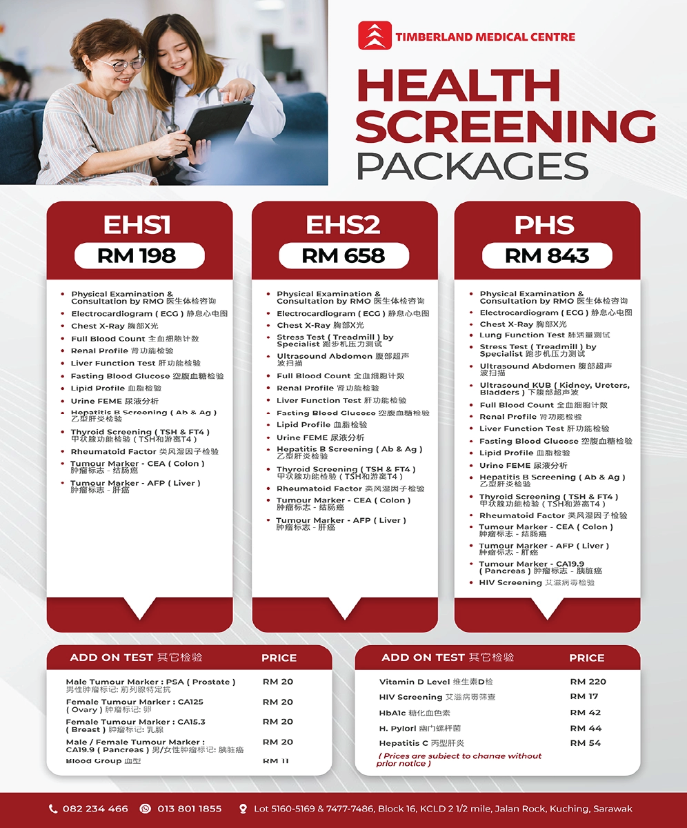 health screening package